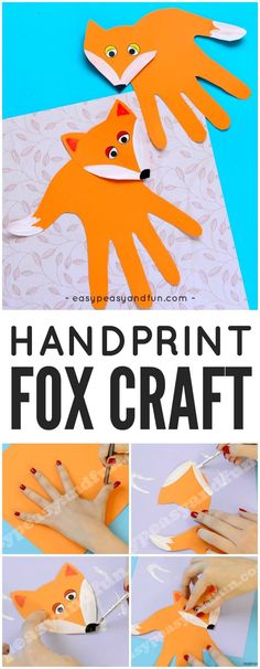  Easy Fall Crafts, Fall Crafts For Kids, Paper Crafts For Kids, Diy For Kids, Kids Fun, Craft Kids, Animal Crafts For Kids, Toddler Crafts, Craft Activities