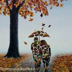 аппликация мозаичная из листьев Leaf Art, Autumn Leaves, Autumn Art, Flower Art, Amazing Art, Art Drawings, Art Photography, Wedding Photography, Illustration Art