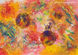 ПАЛИТРА КОСМОСА. Романович Ксения, 9 лет