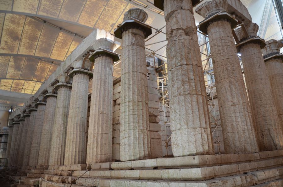 Храм Аполлона в Бассах фото