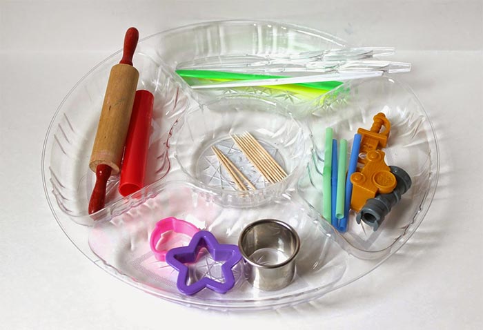 Лепка из соленого теста, рис. Инструменты для работы с тестом На фото изображено - Лепка из соленого теста, рис. Инструменты для работы с тестом