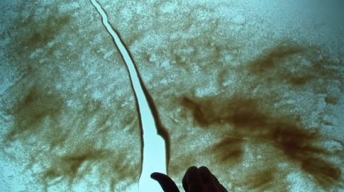 Рисуем песком_4