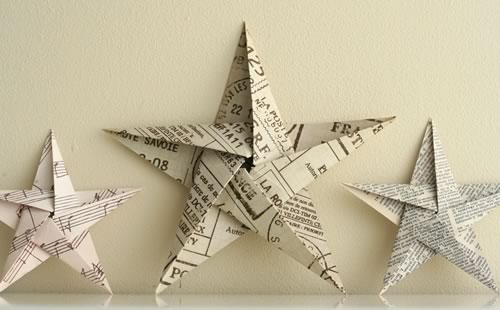звезда оригами