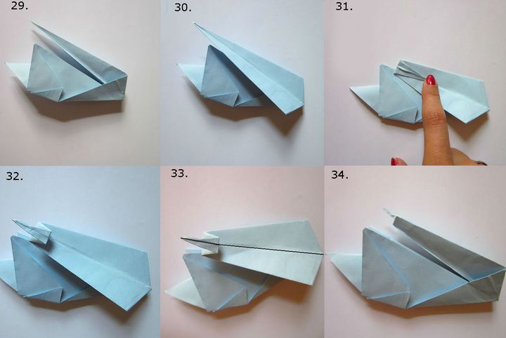Мастер-класс по изготовлению оригами-лебедя в качестве декора для бумажной свадьбы 