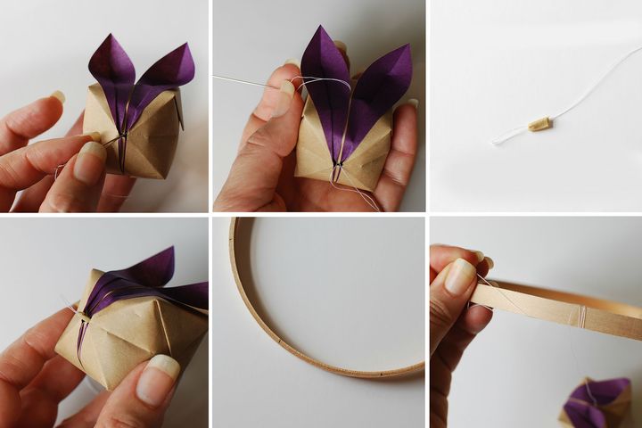 Мастер-класс по изготовлению оригами-зайца на основе 
