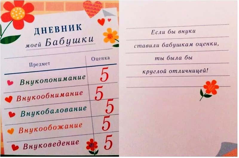 Открытка бабушке на день рождения своими руками