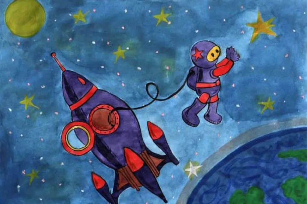 80 картинок про космос для детей