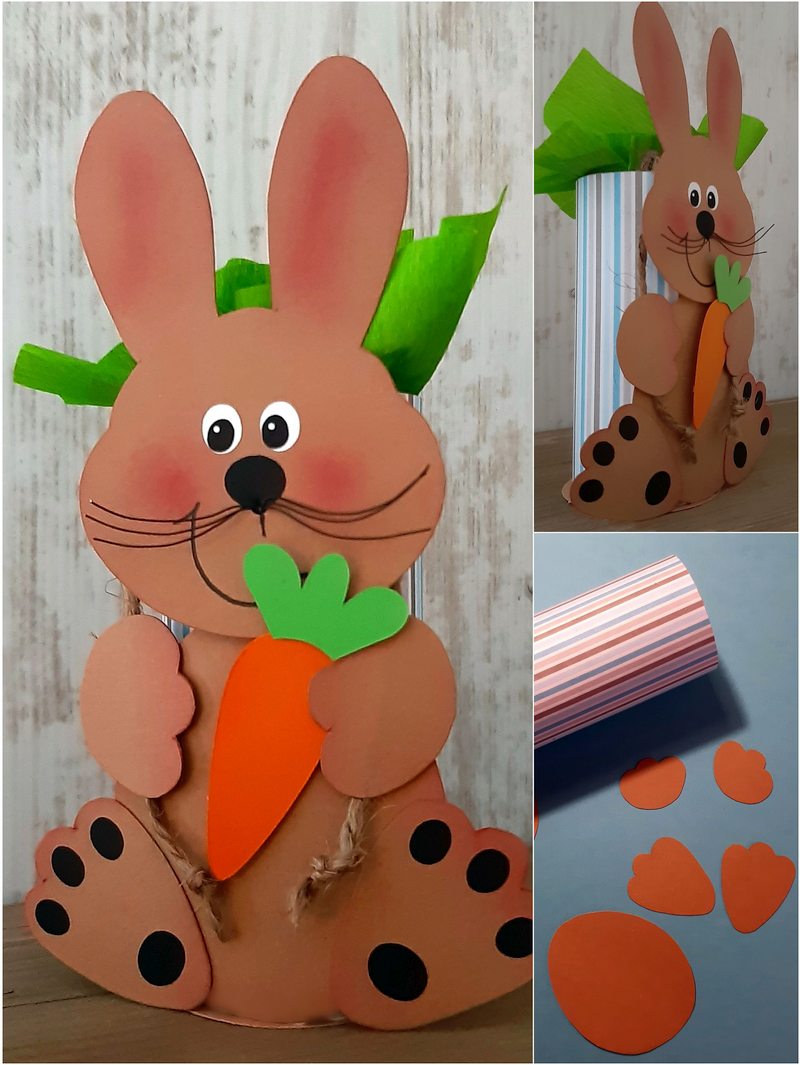 Кролик из Бумаги на Новый год 2023