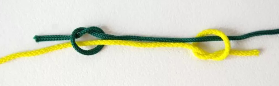 скользящий узел на браслете ткацкий 2